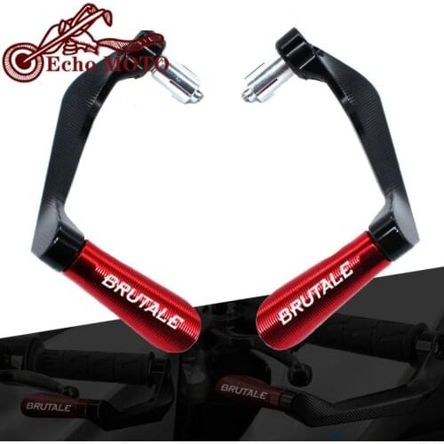 For MV Agusta Brutale 675 F4 750 1000 S RR RC F3 800 Motorcycle CNC Handlebar Grips Guard Brake Clutch Levers Guard Protector