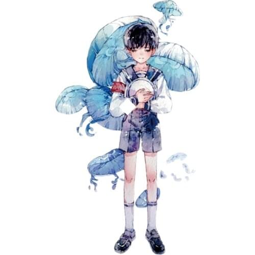 Blue Dreams Girl And Boy School Supplies Washi Tape Kawaii Stationery