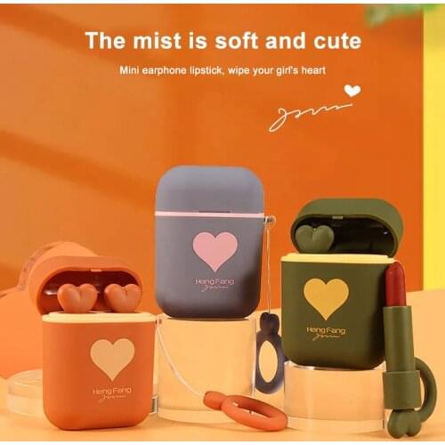 6 Colors Waterproof Lipstick Heart-beating Matte Charm Color Long-wearing No Stick Cup Smooth Texture Lipstick Cosmetic TSLM2