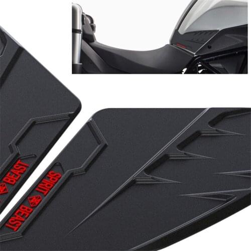 Brand Motorcycle Protector Anti slip Tank Pad tank Side Traction Sticker For Benelli TRK502 Moto Gas Oil Fuel Tank Pad Sticker