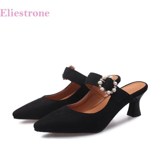 Sale Brand New Fashion Black Pink Women Nude Sandals Hot High Heels Lady Party Shoes SA219 Plus Big Small Size 10 28 43 46