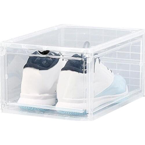 1Pcs Plastic Shoe Box Transparent Drawer Case Dustproof Shoes Storage Container Storage Box for toys Shoes Box Shoe Storage