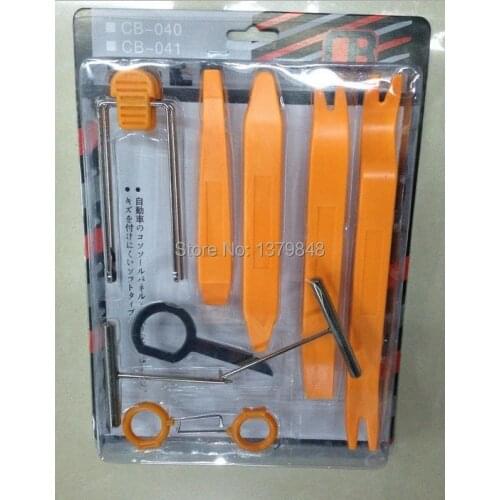 12pcs/set Car Dismantle Tools for Video and Audio System Door Dashboard Removing
