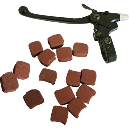 15xSquare Clutch Pads&Clutch Lever W/ Lock For 49 60 66 80cc Motorize Bike