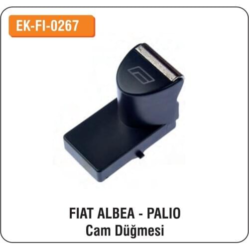 ALTEC For Fiat Albea-Palio Glass Button Cover EK-FI-0267