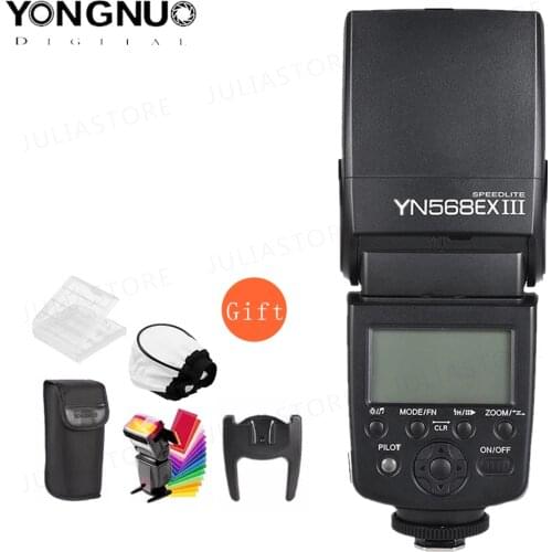 YONGNUO YN568EX III Wireless TTL HSS Flash Speedlite for Canon 1100d 650d 600d 700d for Nikon D800 D750 D7100 D5200 D3100
