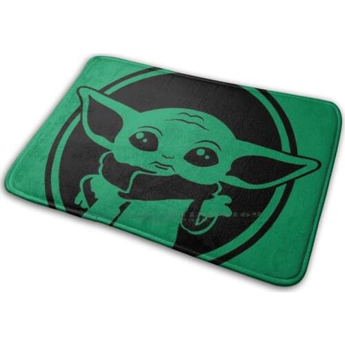 The Child Mat Rug Carpet Anti-Slip Bedroom Entrance Door Mat Creed Mando The Child The Asset Mando Sticker Mando March The