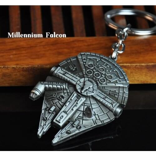 Mens Metal Spaceship Keychain Gadgets For Men Vintage Battleship Key Chain On Bag Car Trinket Male Jewelry Boyfriend Party Gift