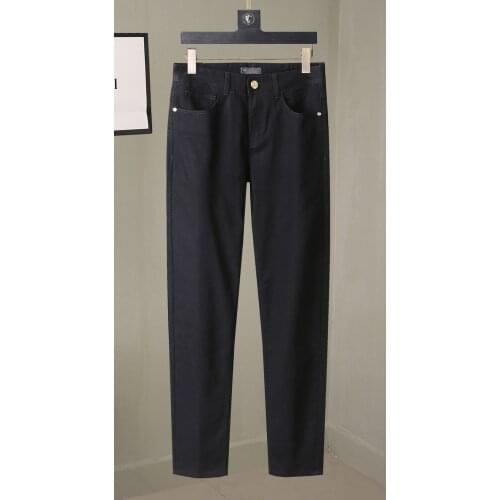 BILLIONAIRE Jeans thin men 2021 summer lunching fashion embroidery solid color high quality gentleman free shipping