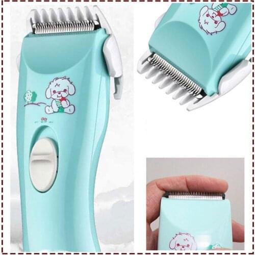 Electric Baby Hair Trimmer USB Hair Baby Shaver Cutting Baby Care Kids Remover Quiet Hair Rechargeable Cutting Cutt V6I0