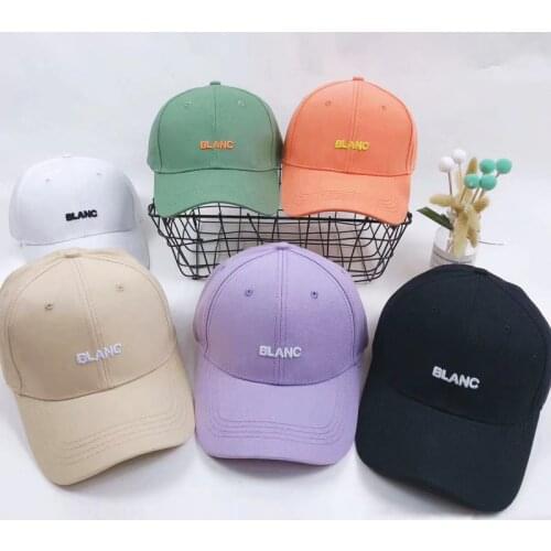 Baseball Cap Hombre Bone Casquette Women Bright Color Hat Designer Letters Embroidery Kpop Hats Hip Hop 6 Panels Caps Streetwear