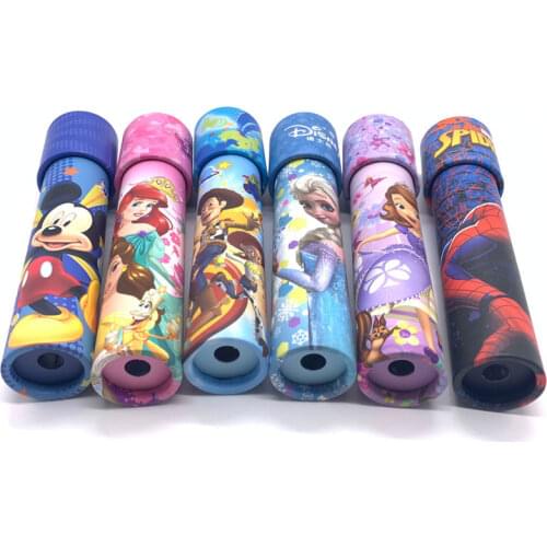 Disney Classic Toys Kaleidoscope Rotating Magic Colorful World Toy For Children Autism Kids Puzzle Toy Gifts Educational Toys