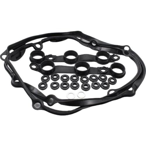 Plastic Valve Cover Gasket Set for BMW E46 E39 11129070990 11361438448 Parts