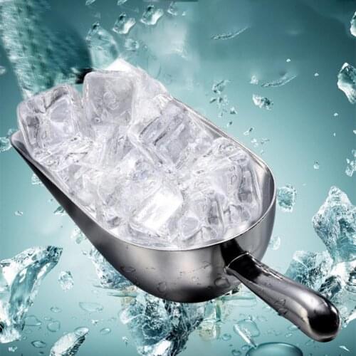 Ice Scoop Ice Shovel Candy Ice Cream Scoop Thickened Heat-resistant Aluminum Alloy Practical Food Grain Shovel for Coffee