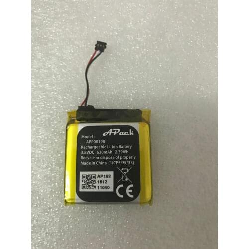 Genuine Li-ion Rechargeable Battery Akku For Apack APP00198 630mAh 3.8V