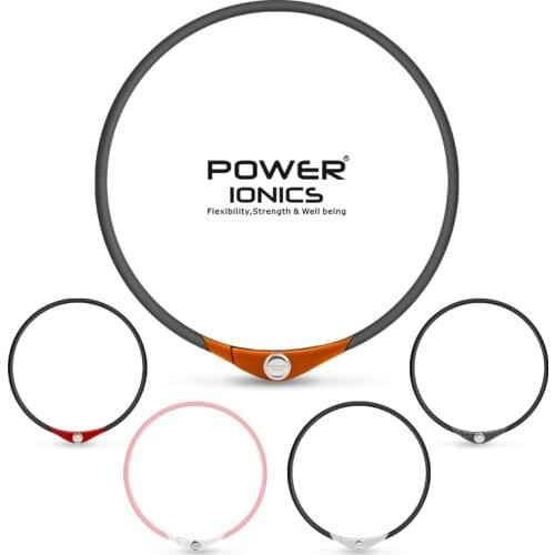 Power Ionics IDEA NECKLACE 4in1 Multifunction Titanium/Ge/F.I.R/Tourmaine 2000ions/cc Sports Waterproof Healthy Bio PT069
