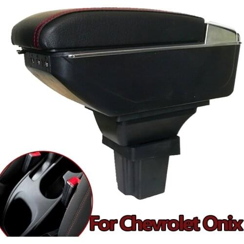 Centre Console Storage Prisma armrest Box For chevrolet onix Armrest Arm Rest Rotatable cobalt Car accessories