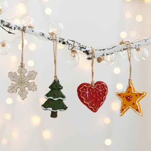Hanging Resin Small Pendant Home Decorations Christmas Door Decor Tree Charms for Door Garden Home Party Bar Decor