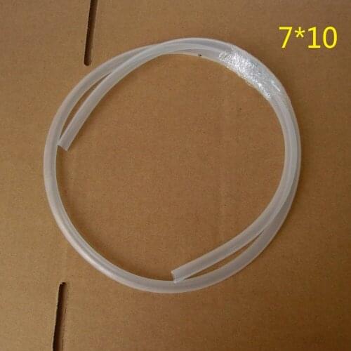 Kiger 7*10 transparent silicon rubber hose 10 meters free shipping