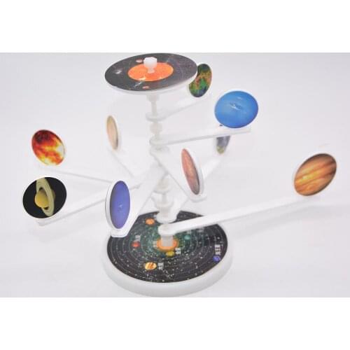 DIY Solar System 9 Major Planets Toy Students Home School Experiment Project Model Taika Nine Planets kids education toy gift
