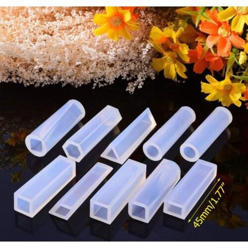 1 Set Silicone Mold Kit Epoxy Resin DIY Jewelry Making Cake Decoration Crafts Art Silicone Molds Clasp Pins Tools Crystal X7YC