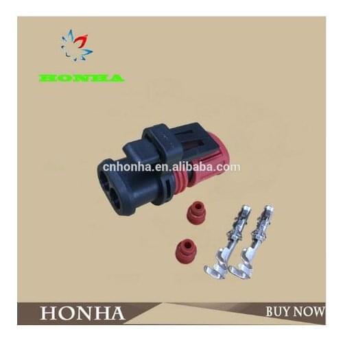 1337245-3 high quality PA66 2pin AMP Tyco Wire Harness Electrical Waterproof Connector Auto Connector