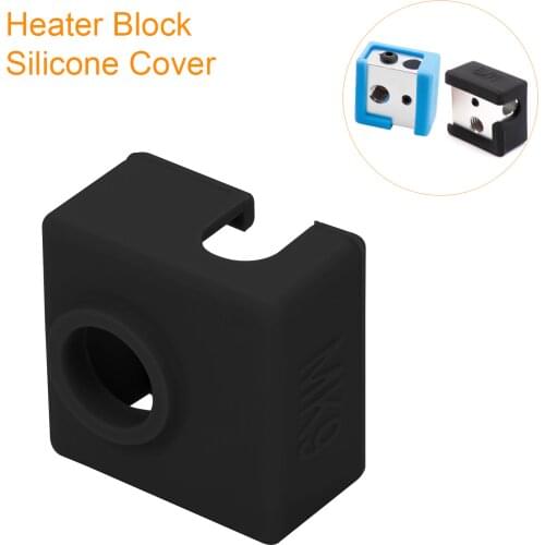 Anet 3pcs MK9 Hotend Silicone Sock Heater Block Protective Silicone Cover Case for Creality Ender 3 CR-10S Anet A8 3D Printer