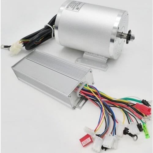 BLDC48V1200W Brushless high speed Motor For E-Bike Motorcycle 2Wheel Balance Scooters MY1020 Kart Motorcycle For spare parts DIY