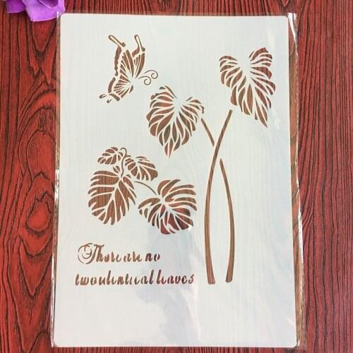 Mandala Floral Border A4 Decorative Stencils 29cm DIY Wall Painting Scrapbook Coloring Embossing Albumfor painting and decor