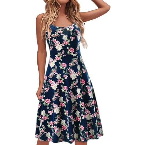 Летние платья без рукавов KLV China At AliExpress