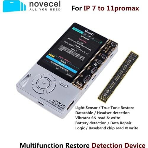 QIANLI APOLLO ONE Multifunction Photosensitive True Tone Programmer For iPhone 7- 11proMax Battery Read Write Phone Repair Tools