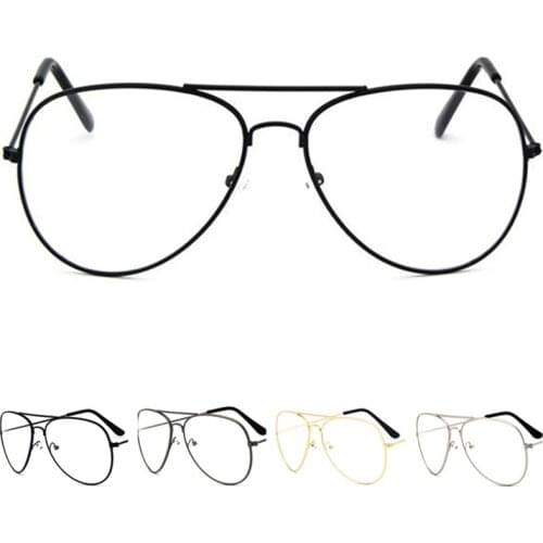 Fashion Glasses Women Retro Optical Eyewear Spectacles Alloy Frame Eyeglasses Frog Mirror