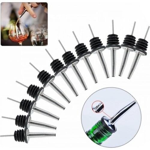 Stainless steel wine pour wine bar cocktail shaker fancy shaker mouth wine bottle stopper drain bottle stopper