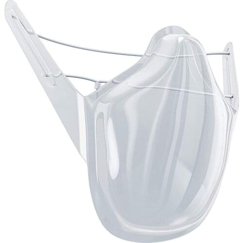 Transparent Visual Face Mask Skin Care Lip Language Reusable Fog PET Durable Face Mask Shield Reusable Adult mascarilla facial