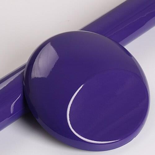 TSAUTOP 1.52x18m air free bubbles Super Glossy Film Purple car wrap film