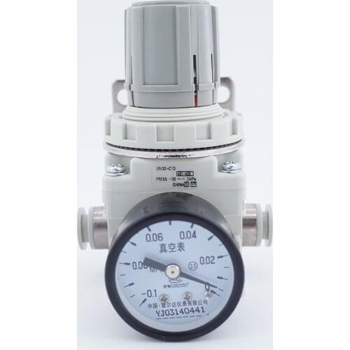 Negative pressure vacuum regulator IRV10/20 Straight/Elbow fittings with Pressure gauge/Digital pressure switch regulator