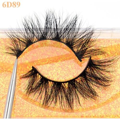 Visofree Thick Long 5D Mink Eyelashes Fluffy Mink Lashes Natural Dramatic Volume Eyelashes Extension 3D False Eyelash Makeup
