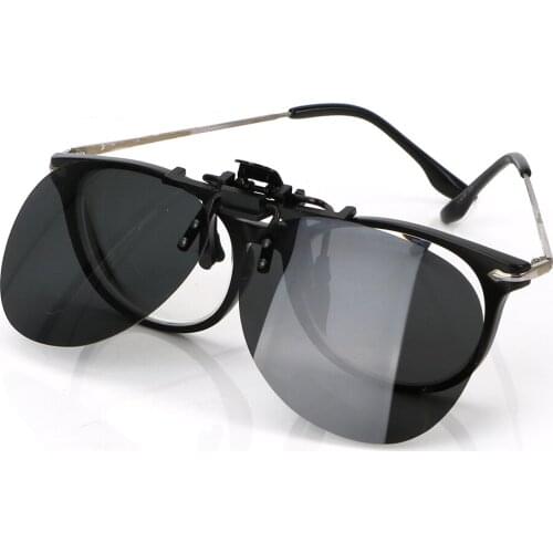 Car Driving Night Vision Lens Anti-UVA UVB Driver Goggles Clip On Sunglasses Polarized Sun Glasses For Men Women