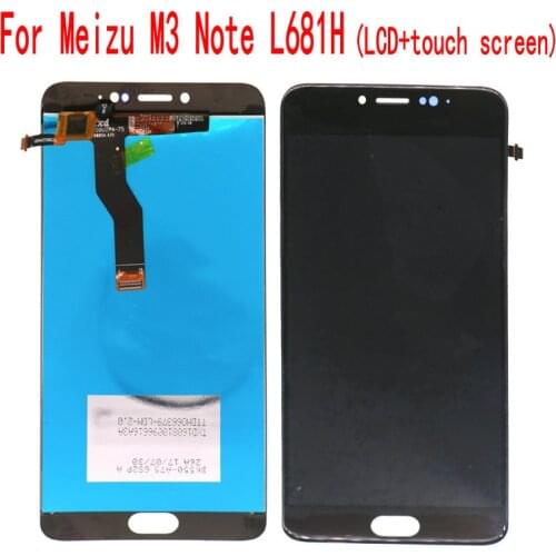 High Quality For Meizu M3 Note L681H LCD Display Touch Screen Digitizer Phone Parts With Free Tools