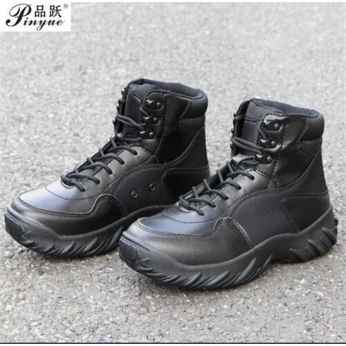 The high quality Ultralight Men Army Boots Military Shoes Combat Tactical Ankle Boots For Men Desert/Jungle Boots Outdoor Shoes