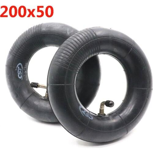 200X50 Inner Tube 8" X 2" With bent valve For E100 E150 E175 E200 Razor Dune Buggy ePunk Schwinn Mongoose Bladeze