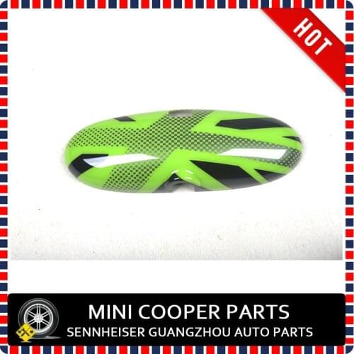 Brand New ABS Plastic UV Protected New Union Jack Style interior mirror Cover for mini cooper R50 R52 R53 (1 Pcs/Set)
