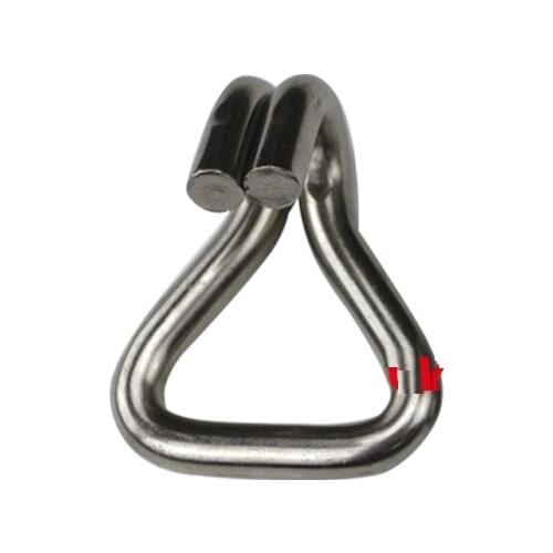 1--5T 25--50MM, 304 stainless steel double J hook double row hook for ratchet tie down, cargo lashing for transshipment