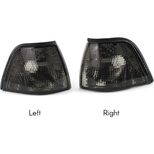 1pair Parking Turn Signal Indicator Corner Lights Car Indicator Lamp Lens 63138353279 For BMW 3 Series E36 Sedan Wagon 1992-1998