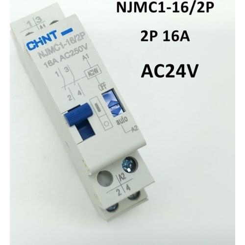 CHINT Pulse Relay NJMC1-16/2P 16A AC24V Relay