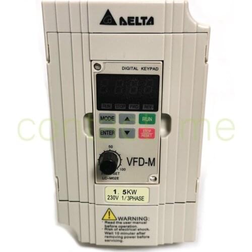 Delta New origina VFD-M series l VFD004M21A VFD015M21A 220V /380V 0.4KW / 0.75kw /1.5kw /2.2kw inverter
