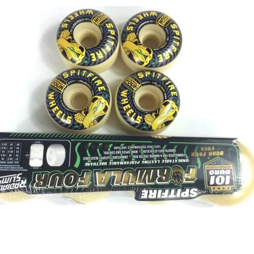 Skateboard Part Wheel Spitfire Wheels 54*32 Size 101A Hardness High Quality High Rebound Professional Skater Use