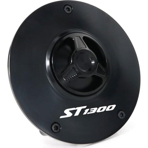 CNC Quick Release Lockless Fuel Gas Tank Cap Cover For Honda ST 1300 2003 2004 2005 2006 2007 2008 2009 2010 2011 2012 2013