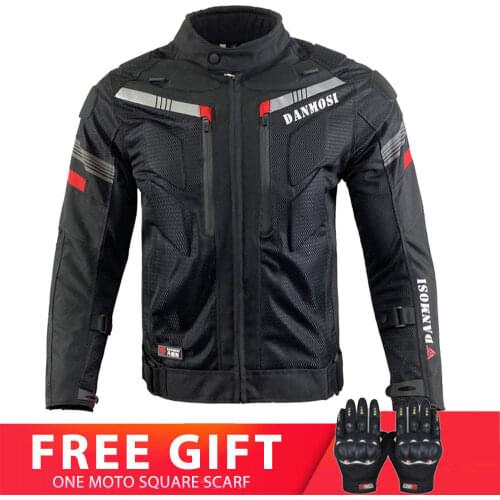 Waterproof Motorcycle Jacket Men Summer Moto Motocross Jacket Motorbike Riding Jacket Clothing Chaqueta Moto Protective Gear