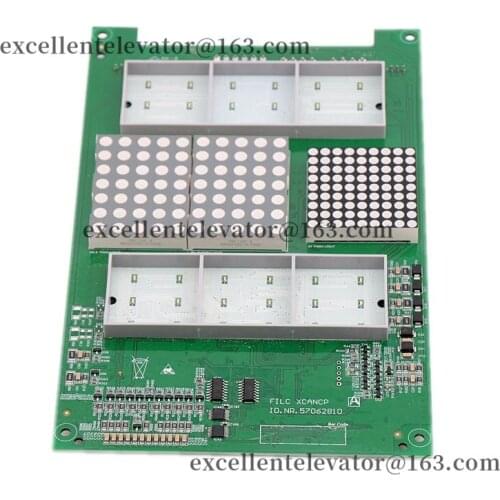 Elevator car display board COP communication PCB FILC XCANCP ID.NR.57628810
